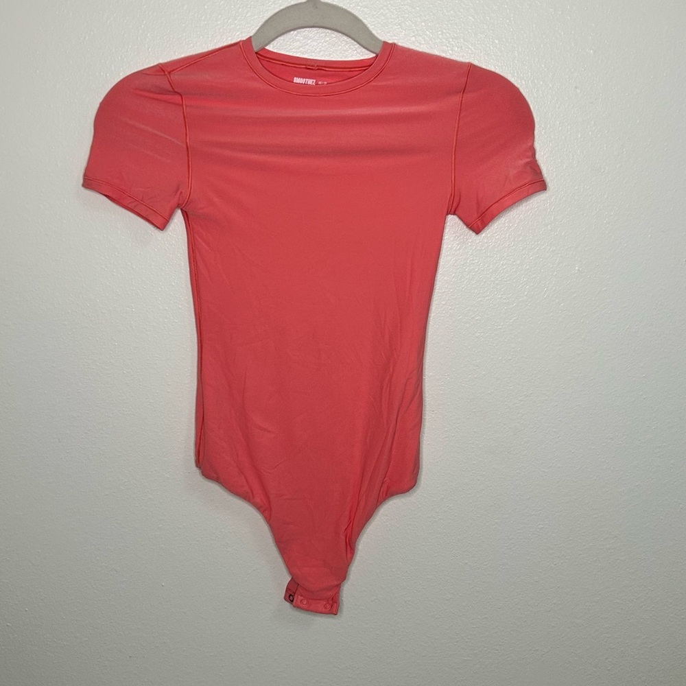 Aerie Smoothiez seamless pink bodysuit
